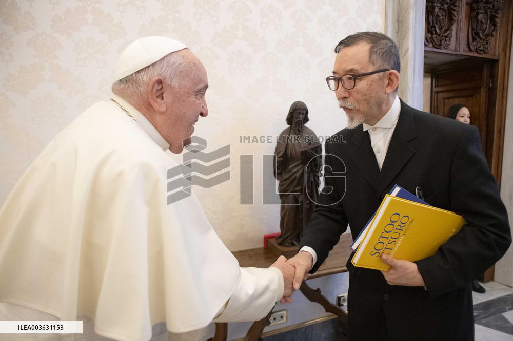 Pope Francis In Private Audiences - Vatican