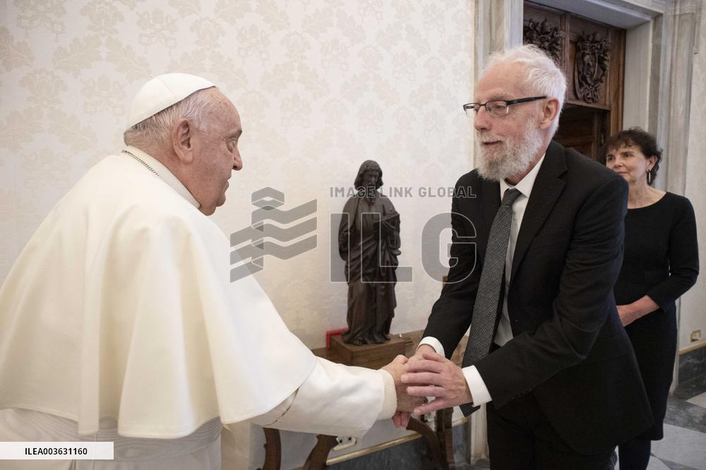 Pope Francis In Private Audiences - Vatican
