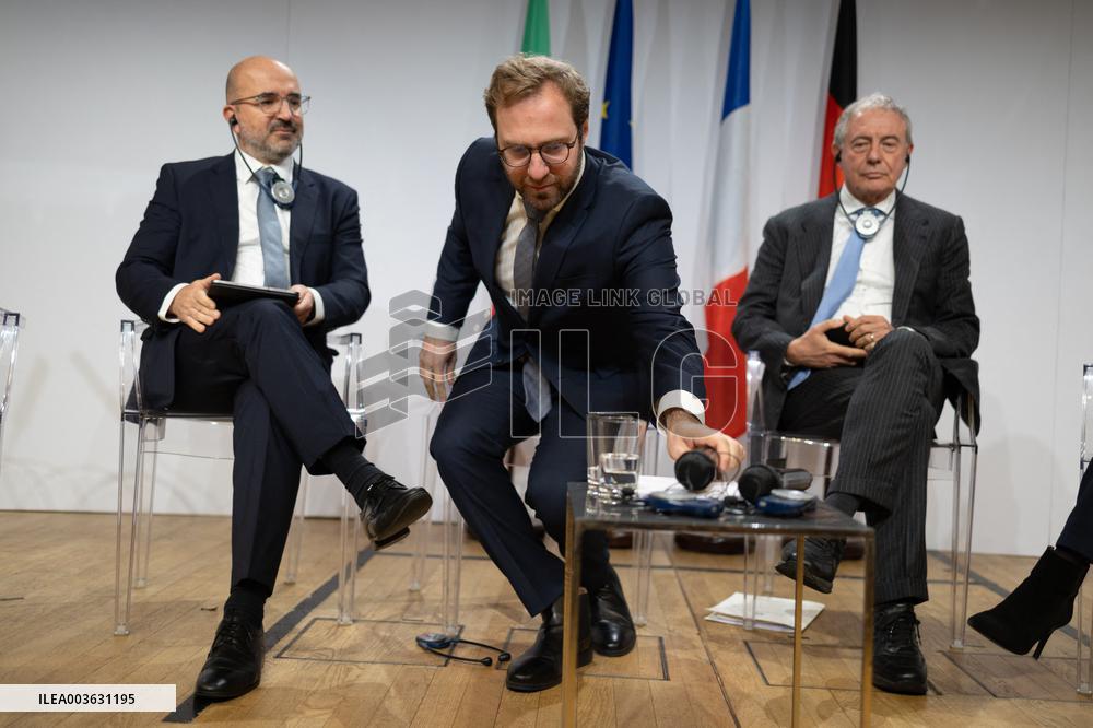 France-Italy-Germany MEDEF Trilateral business forum - Paris