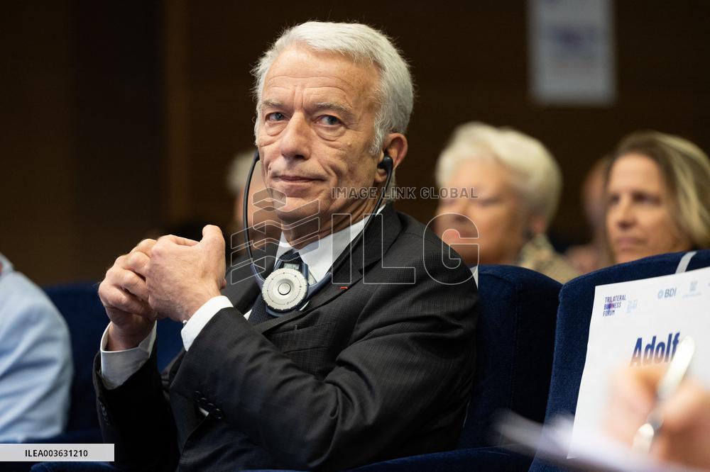 France-Italy-Germany MEDEF Trilateral business forum - Paris