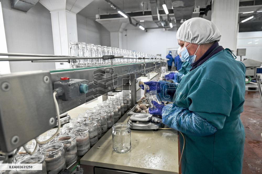 Seafood processing production complex in ZaporizhzhiaSeafood processing production complex in Zaporizhzhia