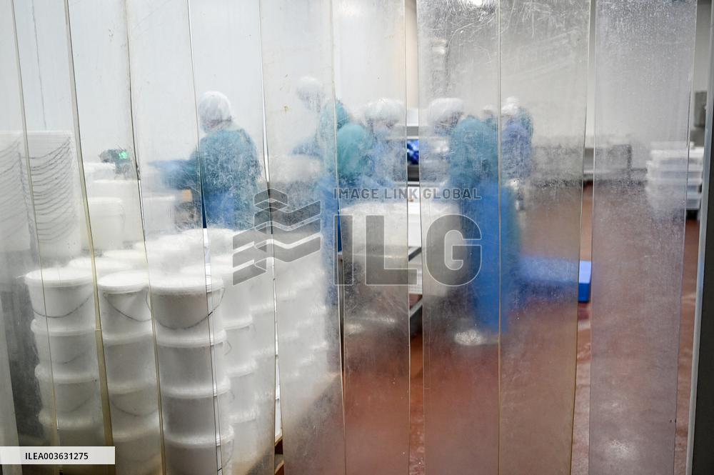 Seafood processing production complex in ZaporizhzhiaSeafood processing production complex in Zaporizhzhia