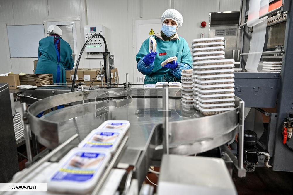 Seafood processing production complex in ZaporizhzhiaSeafood processing production complex in Zaporizhzhia