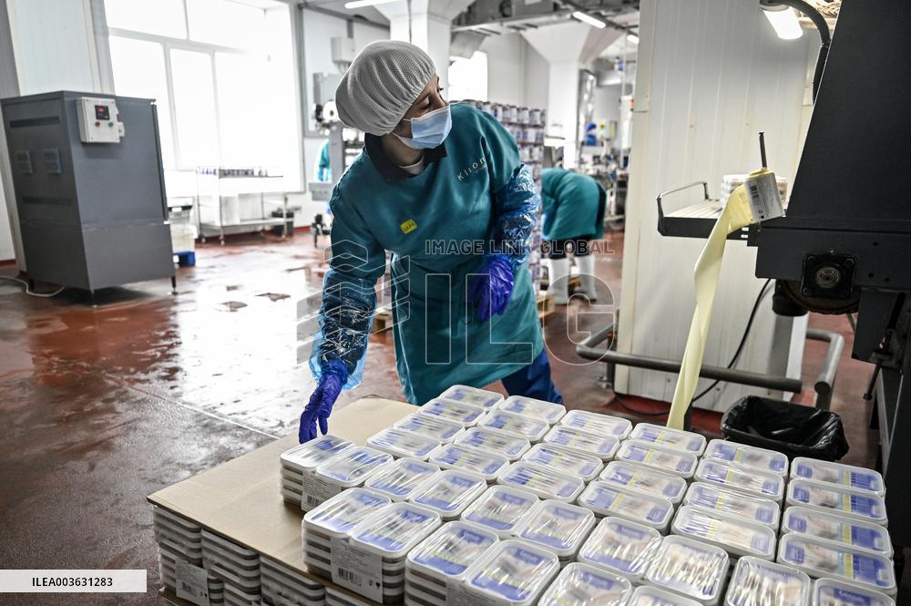 Seafood processing production complex in ZaporizhzhiaSeafood processing production complex in Zaporizhzhia