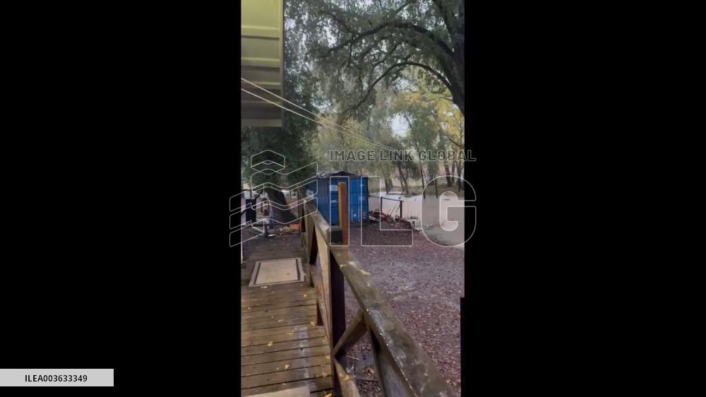 US: Atmospheric River Brings Heavy Rain And Flooding To Northern California 2