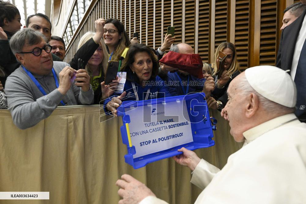 Pope Francis Audiences - Vatican