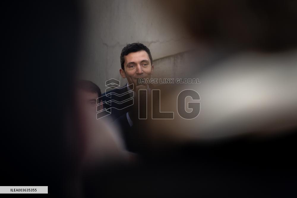 Jordan Bardella at the Inauguration of a New Office of RN - Beaucaire