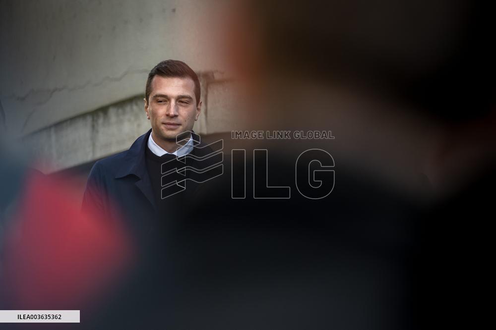 Jordan Bardella at the Inauguration of a New Office of RN - Beaucaire