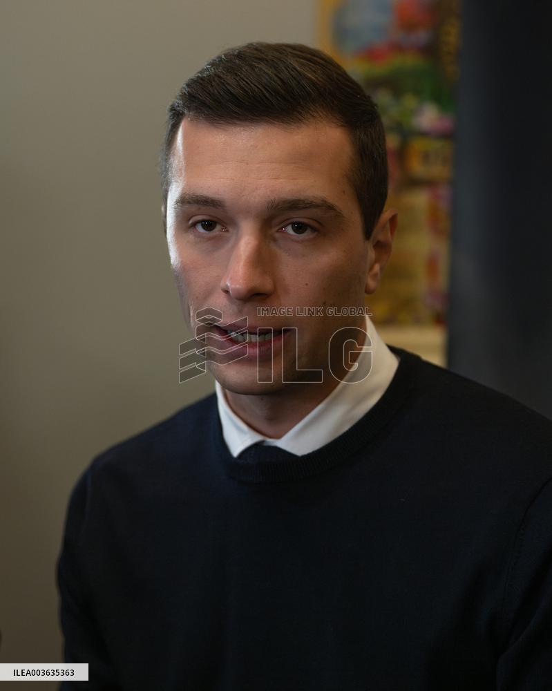 Jordan Bardella at the Inauguration of a New Office of RN - Beaucaire