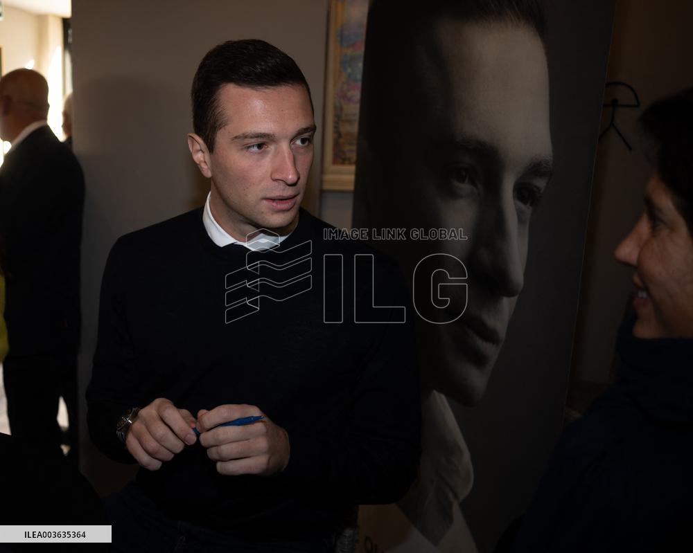 Jordan Bardella at the Inauguration of a New Office of RN - Beaucaire
