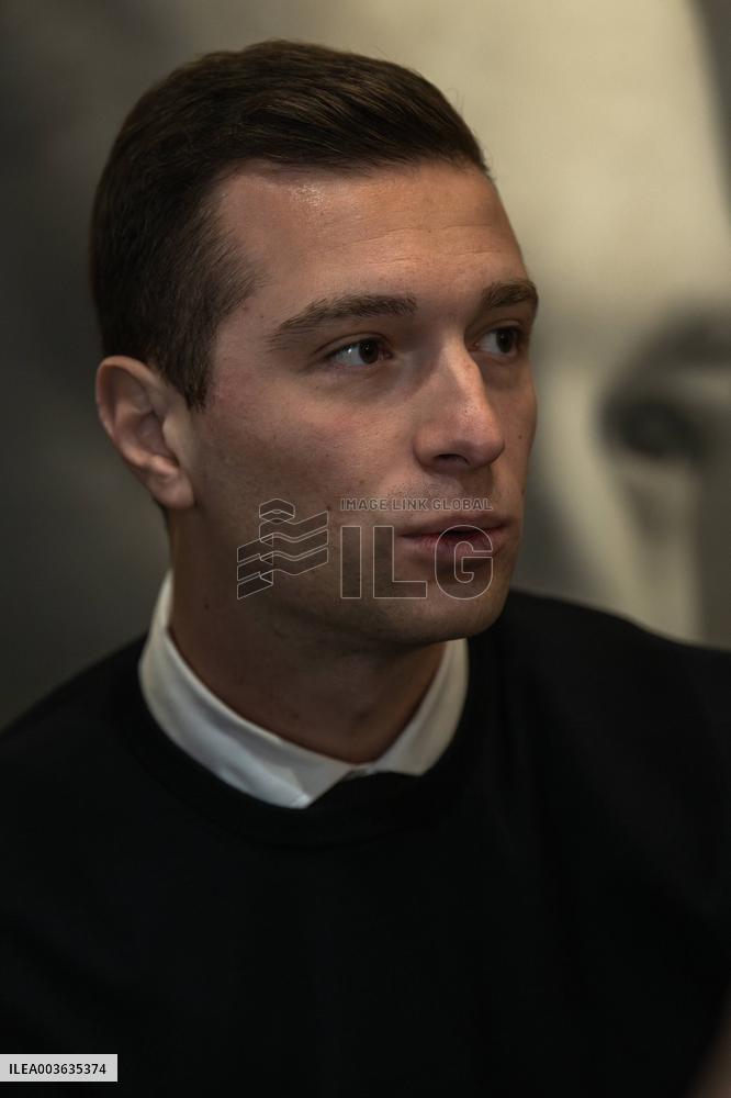 Jordan Bardella at the Inauguration of a New Office of RN - Beaucaire