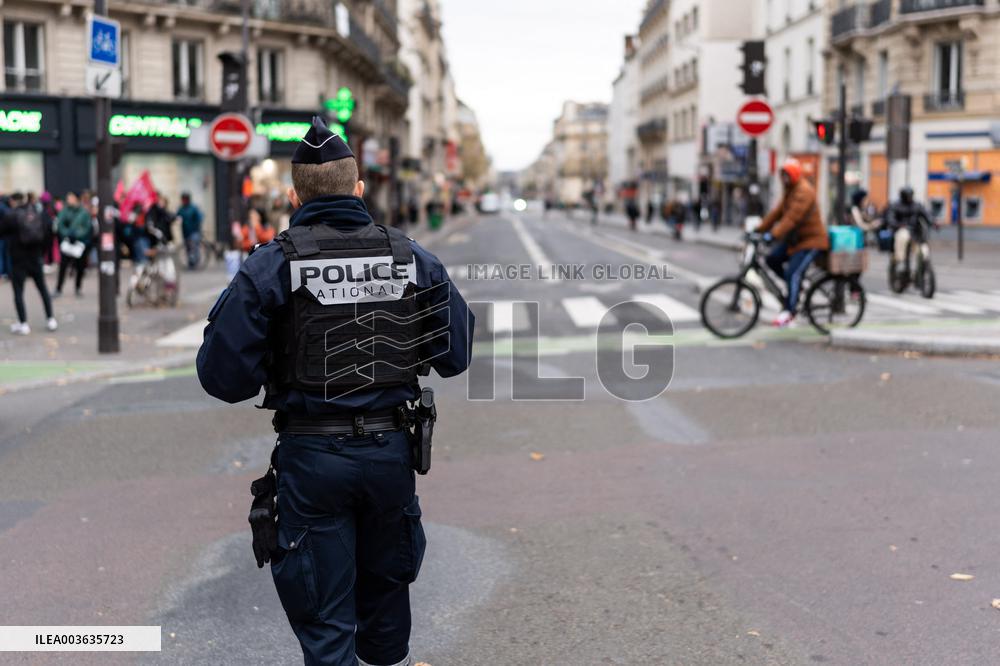 Protest to Condemn Violence Against Women - Paris