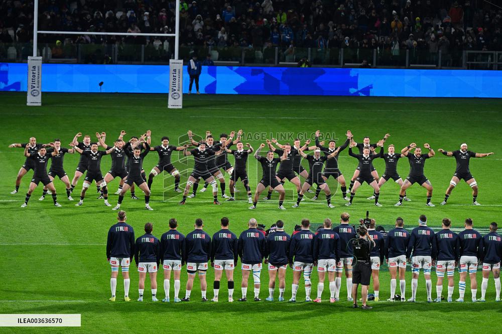 RUGBY - Autumn Nations Series - Italy vs All Blacks