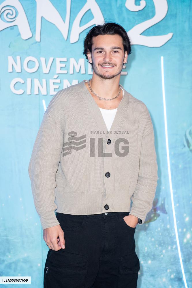 Vaiana 2 Premiere Paris