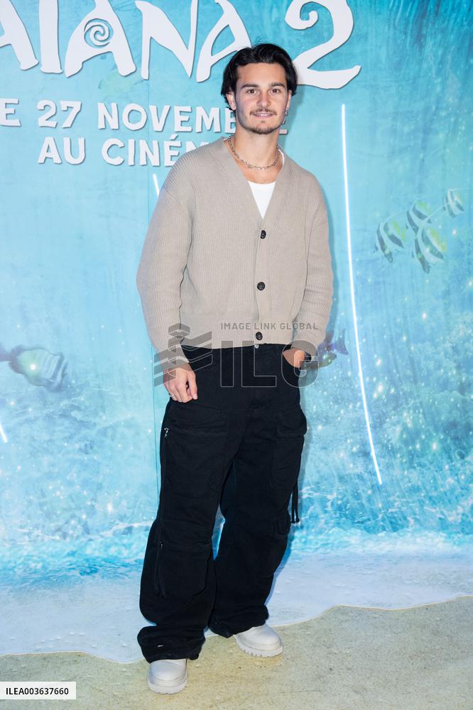 Vaiana 2 Premiere Paris
