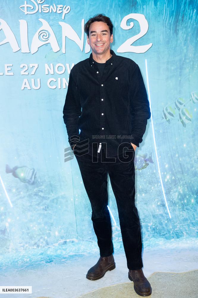 Vaiana 2 Premiere Paris