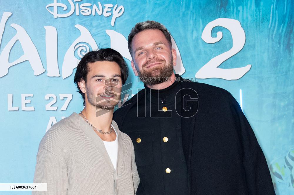 Vaiana 2 Premiere Paris