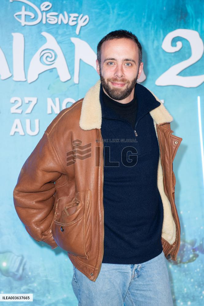 Vaiana 2 Premiere Paris