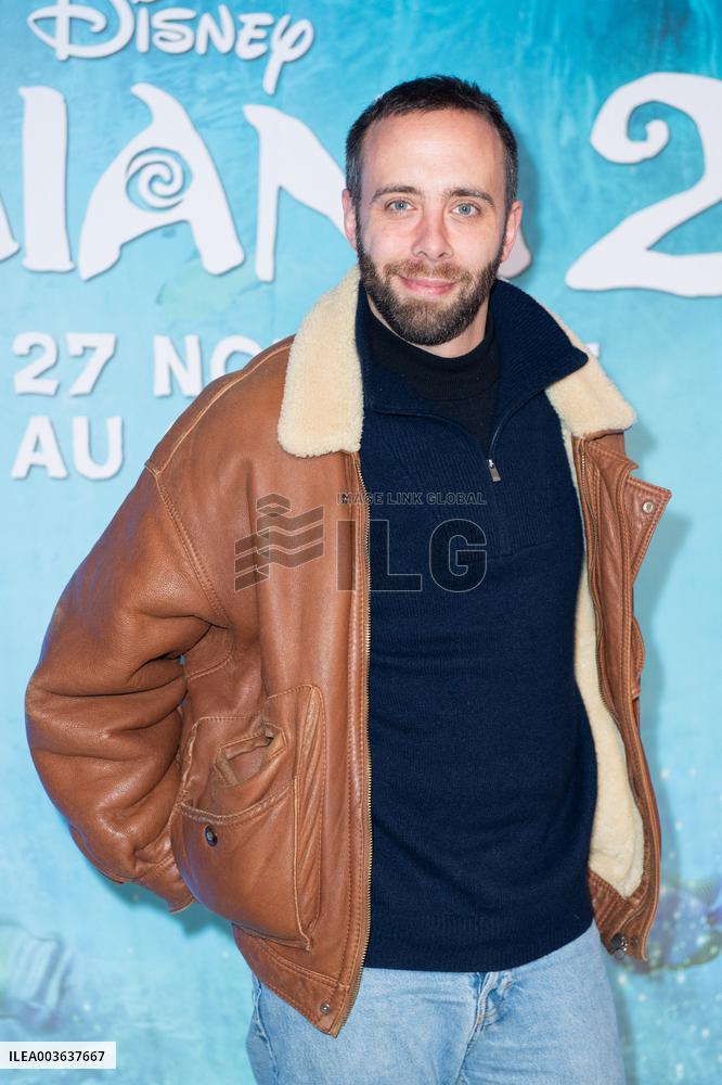 Vaiana 2 Premiere Paris