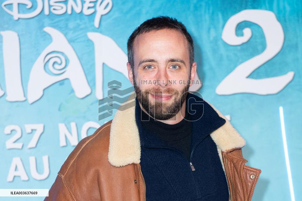 Vaiana 2 Premiere Paris