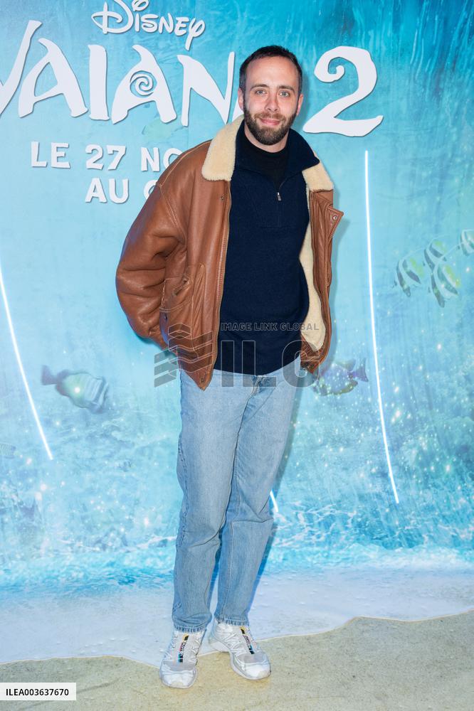 Vaiana 2 Premiere Paris
