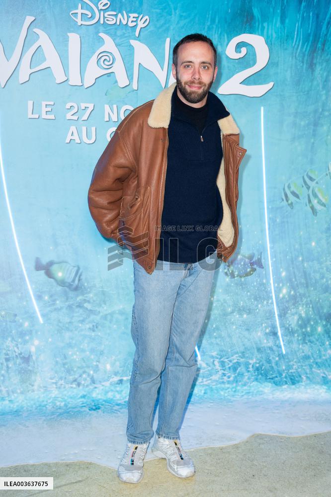 Vaiana 2 Premiere Paris
