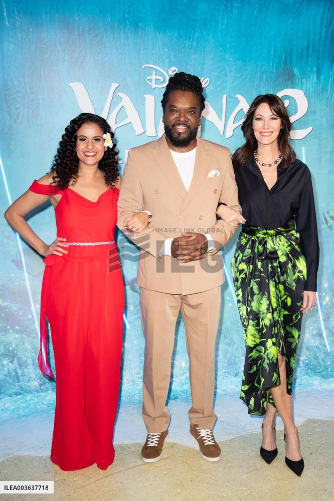 Vaiana 2 Premiere Paris
