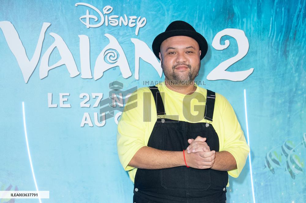 Vaiana 2 Premiere Paris