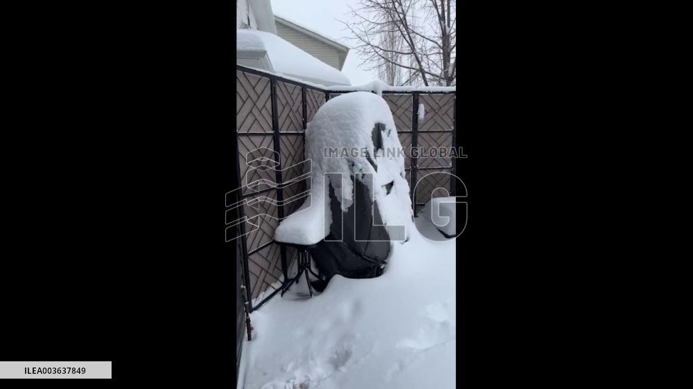 Canada: Major Snowfall Hits Much Of Central And Southern Alberta 2