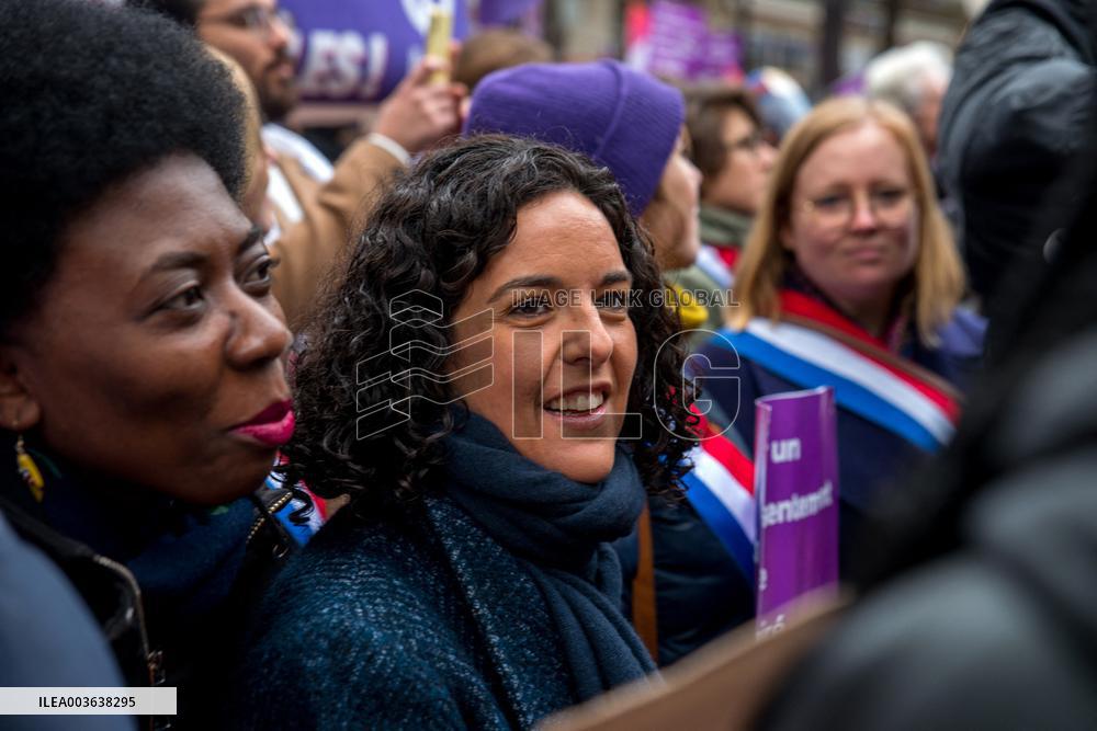 Protest to Condemn Violence Against Women - Paris
