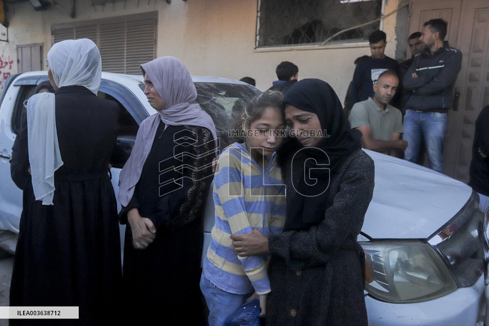Israeli Airstrike on Khalid Ibn Al-Walid School - Gaza