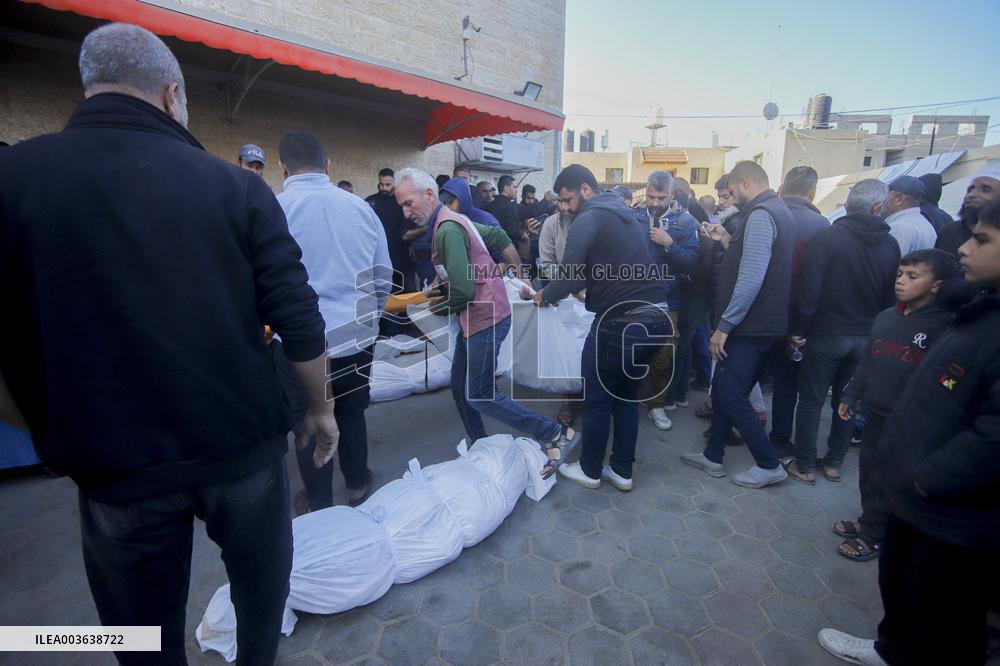 Israeli Airstrike on Khalid Ibn Al-Walid School - Gaza