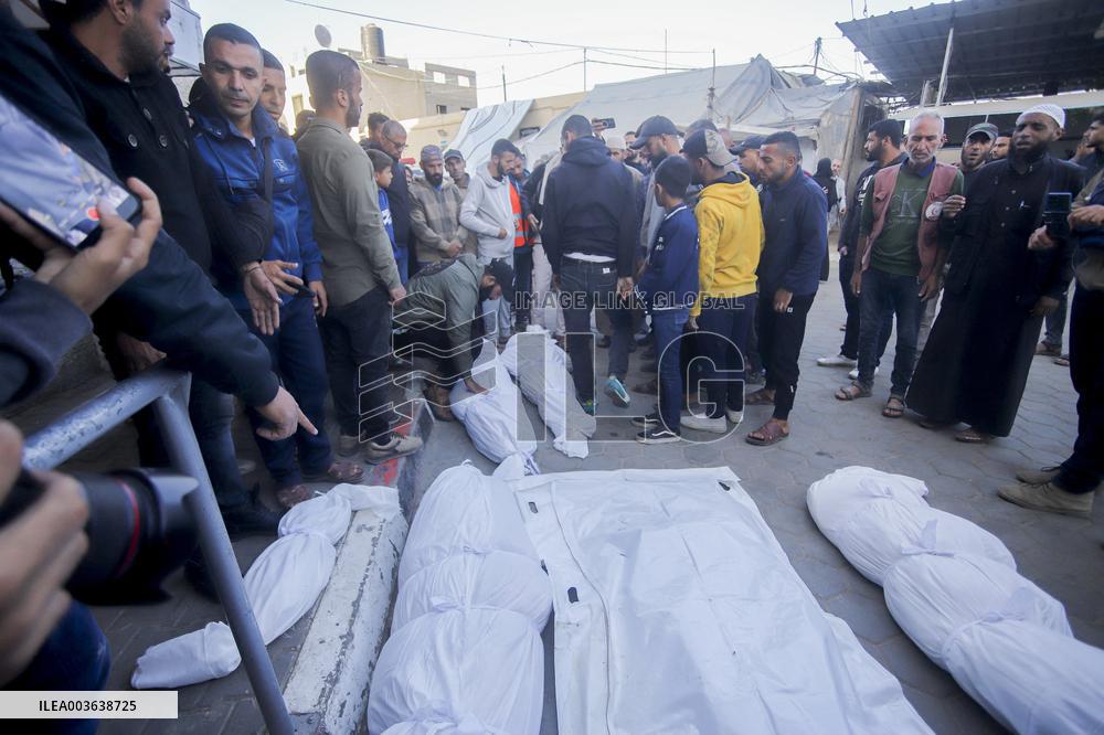 Israeli Airstrike on Khalid Ibn Al-Walid School - Gaza