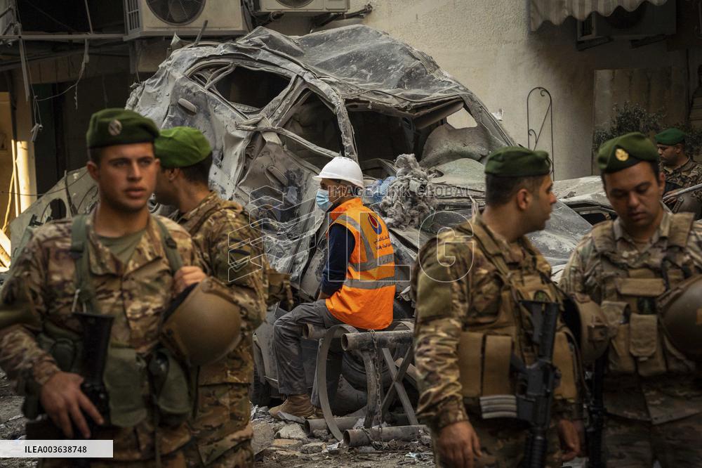 Deadly Airstrike Hits Residential Area In Central Beirut