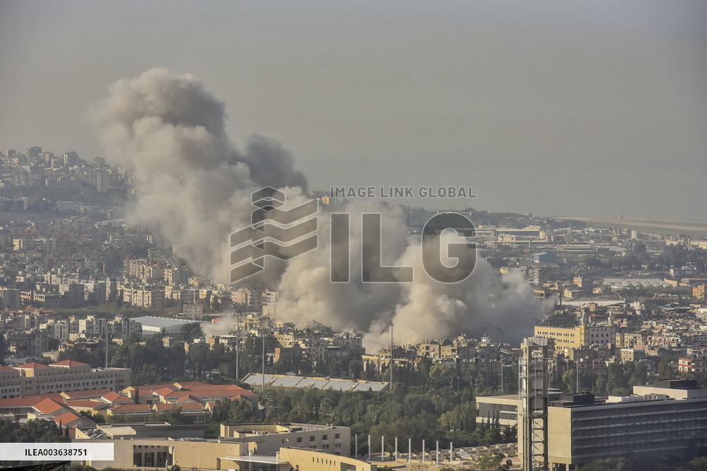 Deadly Airstrike Hits Residential Area In Central Beirut