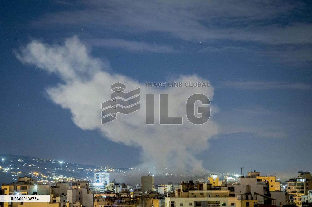 Israel Intensifies Its Bombing Raids on Lebanon