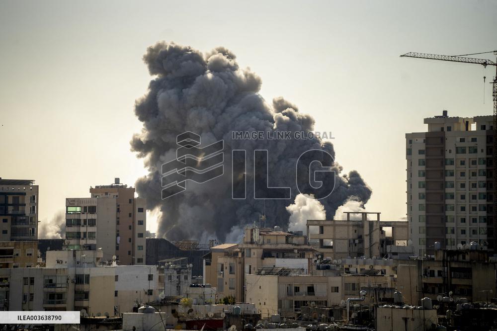 Israel Intensifies Its Bombing Raids on Lebanon