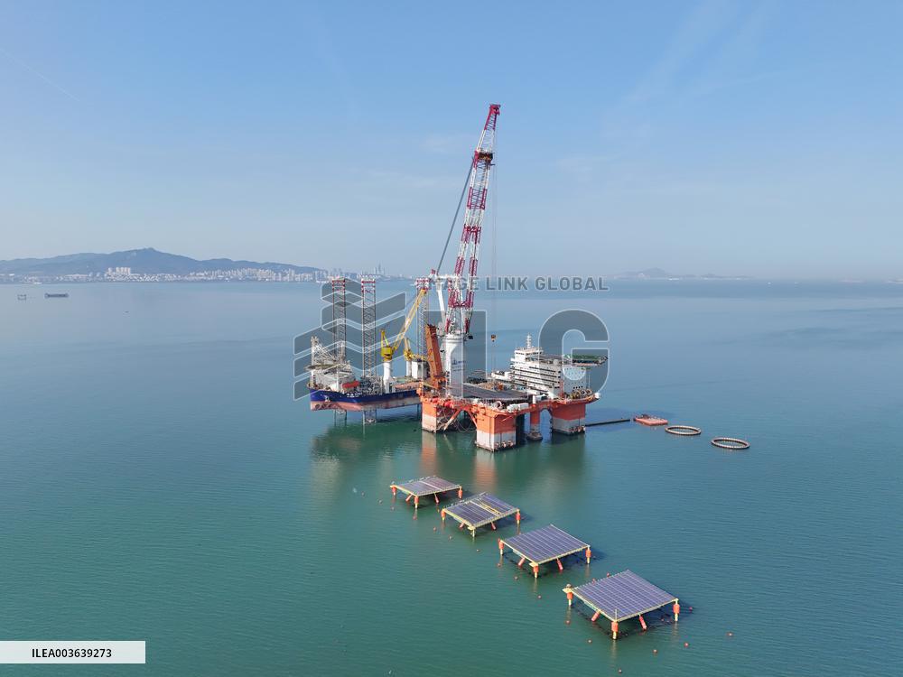 Offshore Energy Island Construction in Yantai