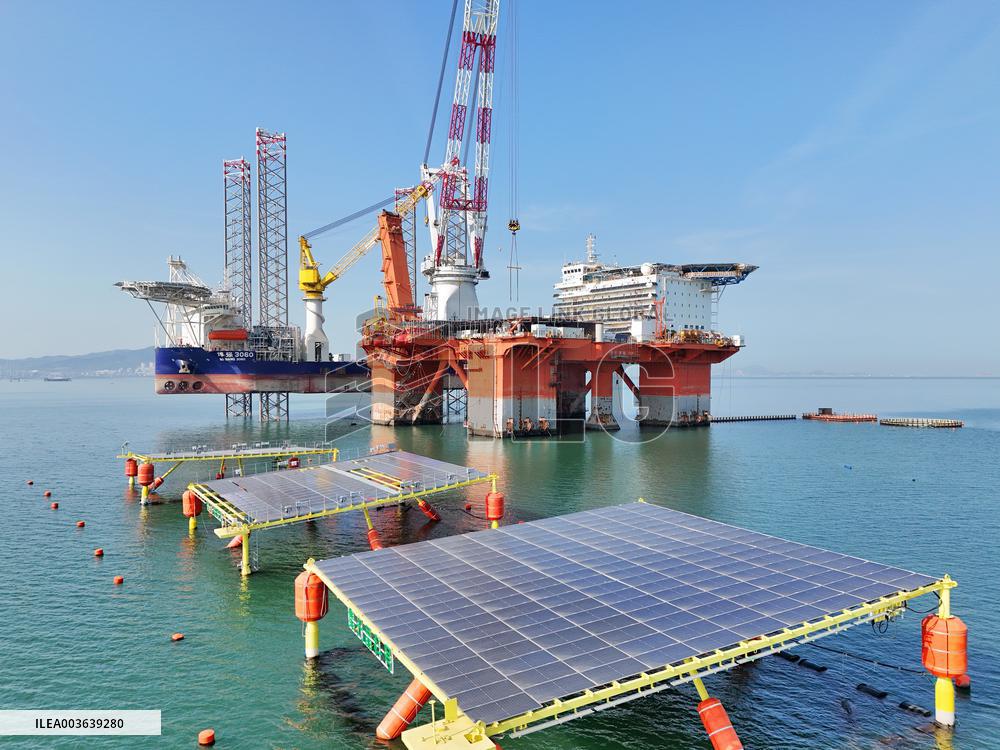Offshore Energy Island Construction in Yantai