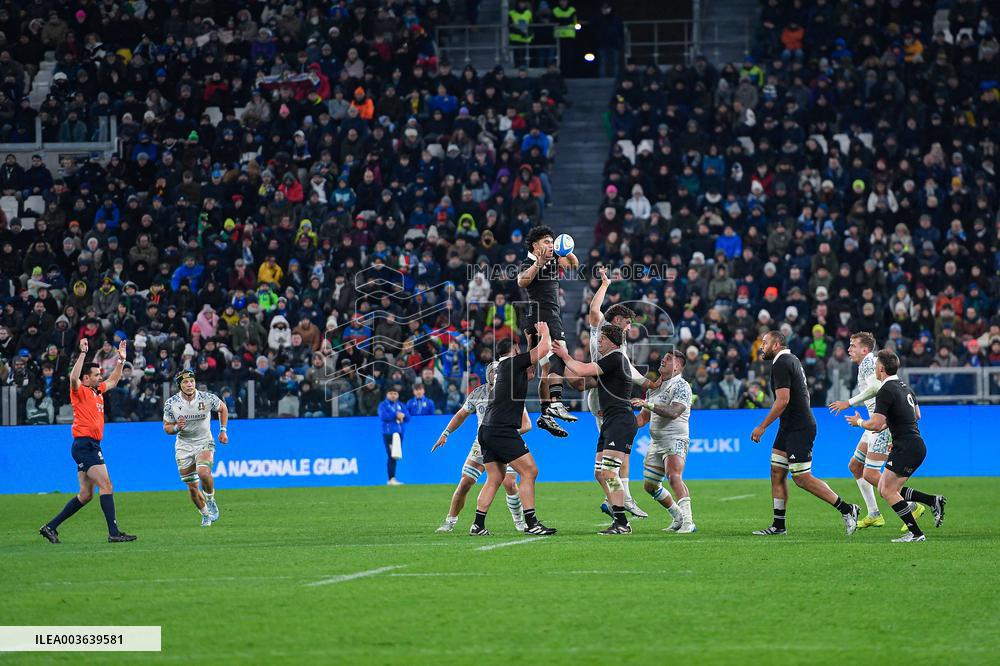 RUGBY - Autumn Nations Series - Italy vs All Blacks