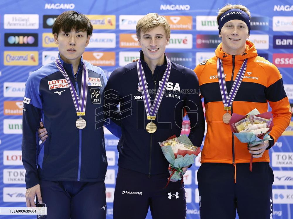 Speed skating: World Cup in Nagano