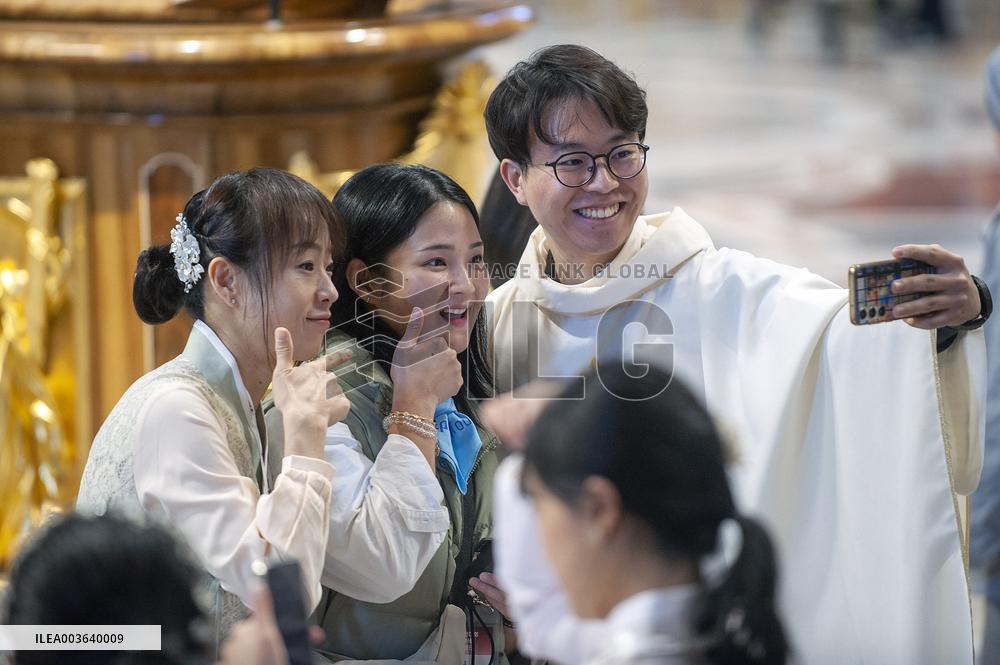 Pope Francis Celebrates a Holy Mass on World Youth Day - Vatican