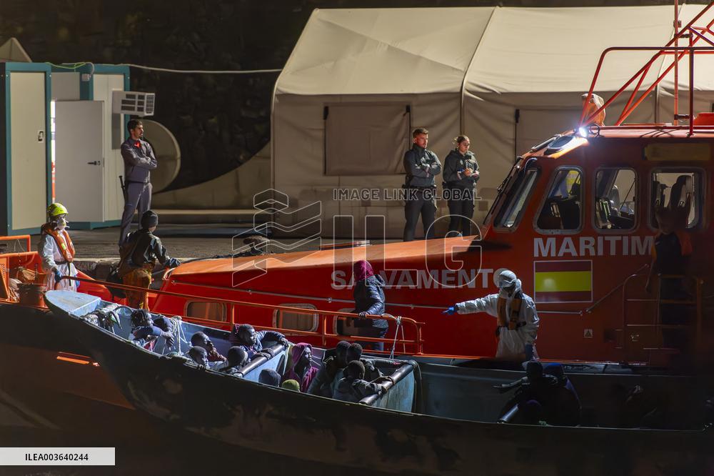 Several Migrants Arrive In El Hierro