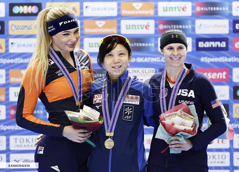 Speed skating: World Cup in Nagano