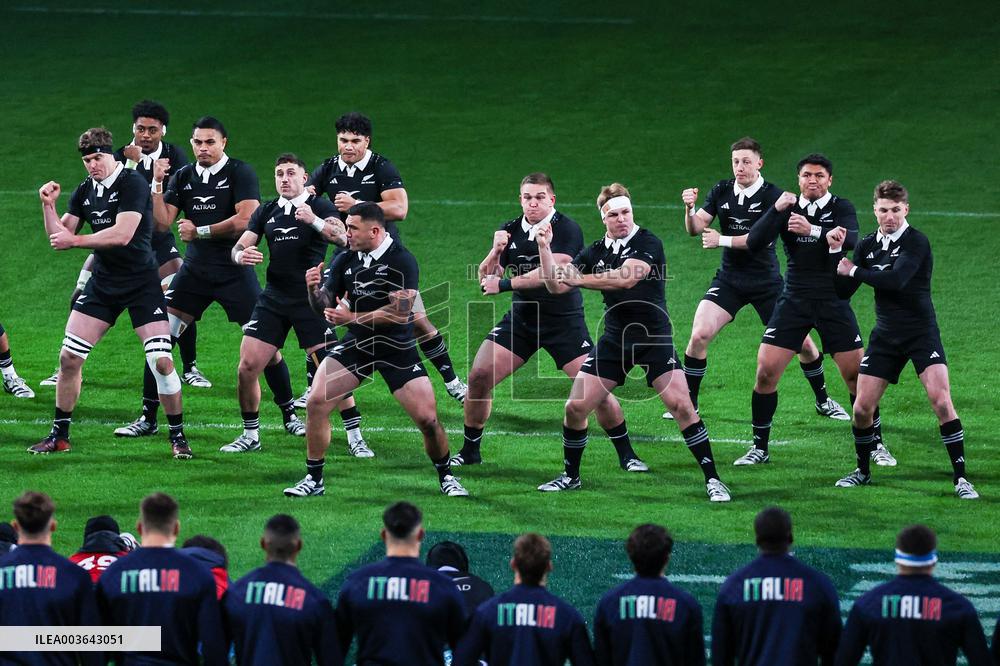 RUGBY - Autumn Nations Series - Italy vs All Blacks
