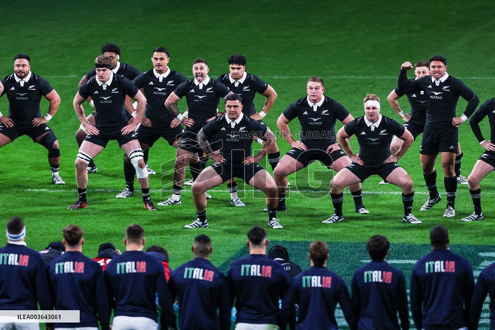 RUGBY - Autumn Nations Series - Italy vs All Blacks