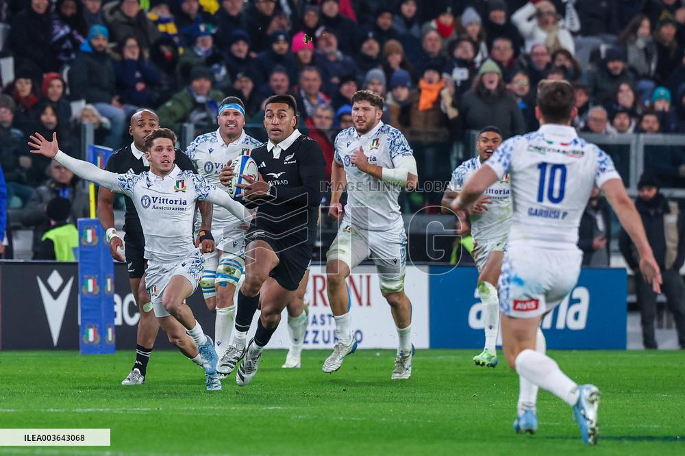 RUGBY - Autumn Nations Series - Italy vs All Blacks