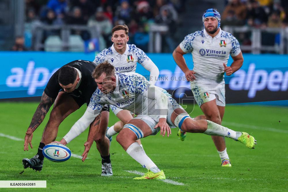 RUGBY - Autumn Nations Series - Italy vs All Blacks