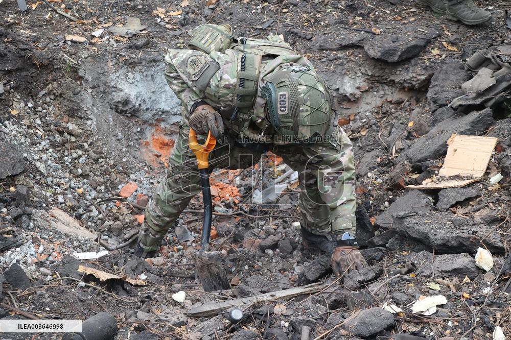 Russia strikes Kharkiv with missile on morning of November 25