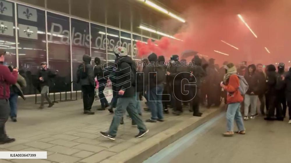 Canada: 3 Arrested After Anti-NATO Protest Turns Violent In Montreal